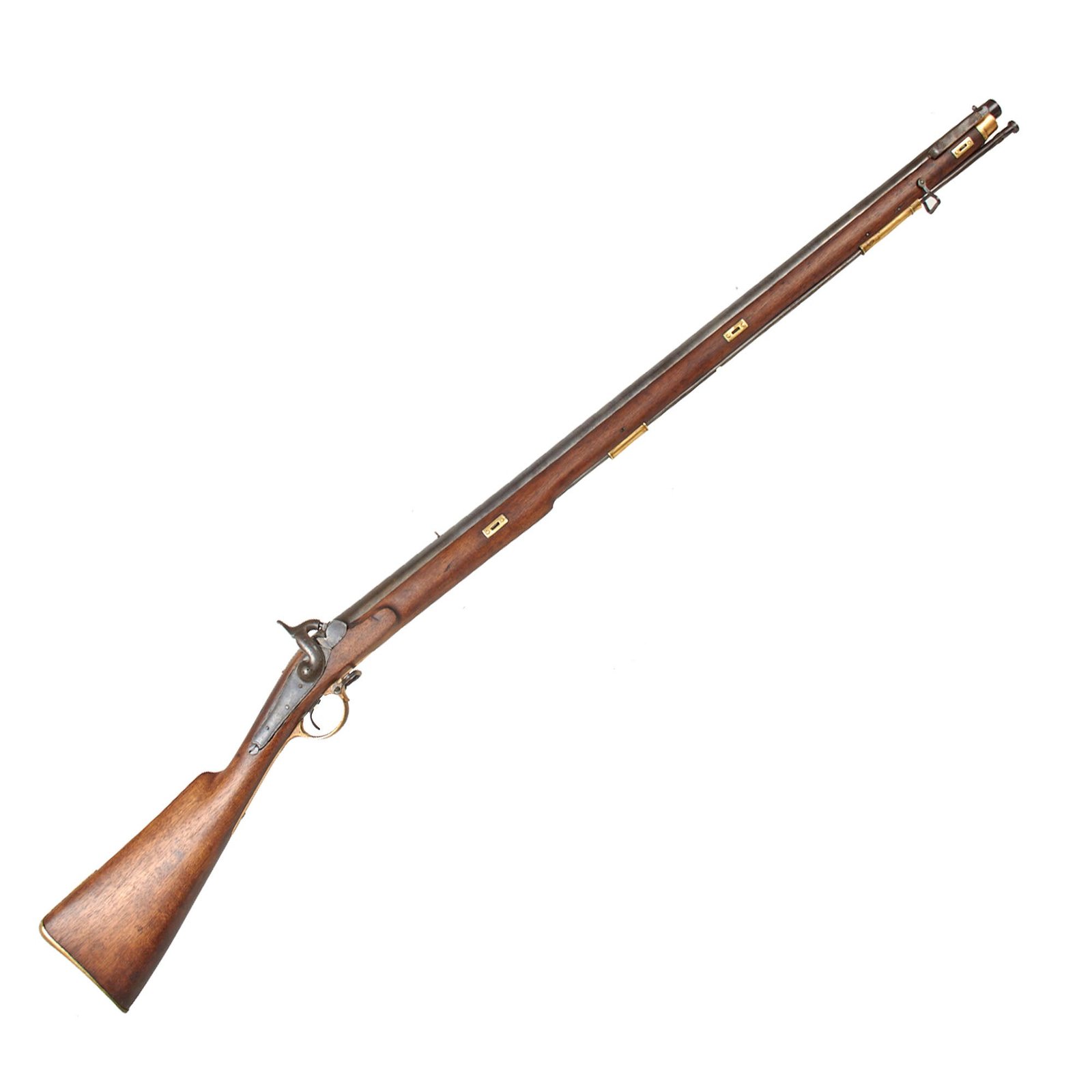 Original British East India Company Brunswick P-1841 Late Model Officer's Musket - circa 1845