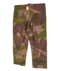 Original British WWII Unissued SAS Special Air Service Camouflage Windproof Trousers in Large Size No. 6 - Rare