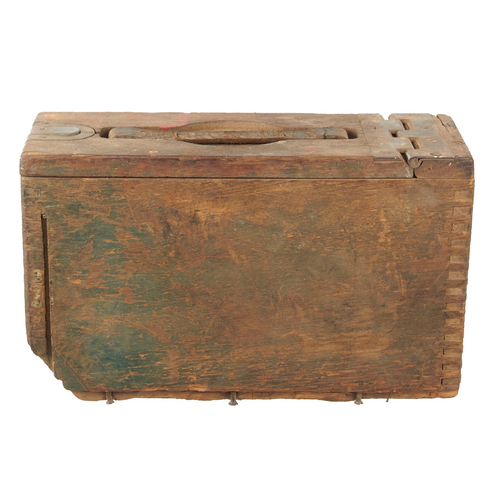 Original U.S. WWI Browning M1917 .30 Caliber Wooden Ammunition Box