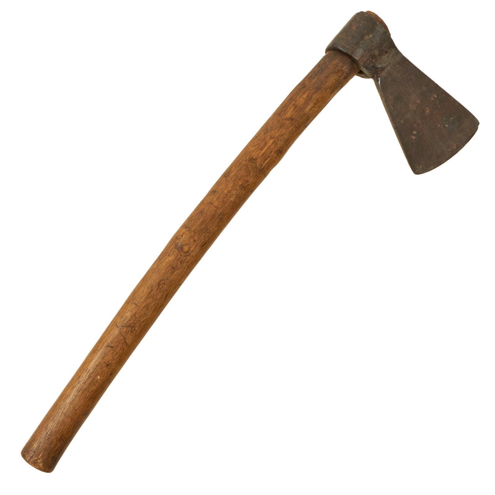 Buy Original U.S. / British Early Revolutionary War Era Colonial Blacksmith Small Hand Forged Trade Tomahawk With Maker Marking - R | Original Firearms Antique For Sale