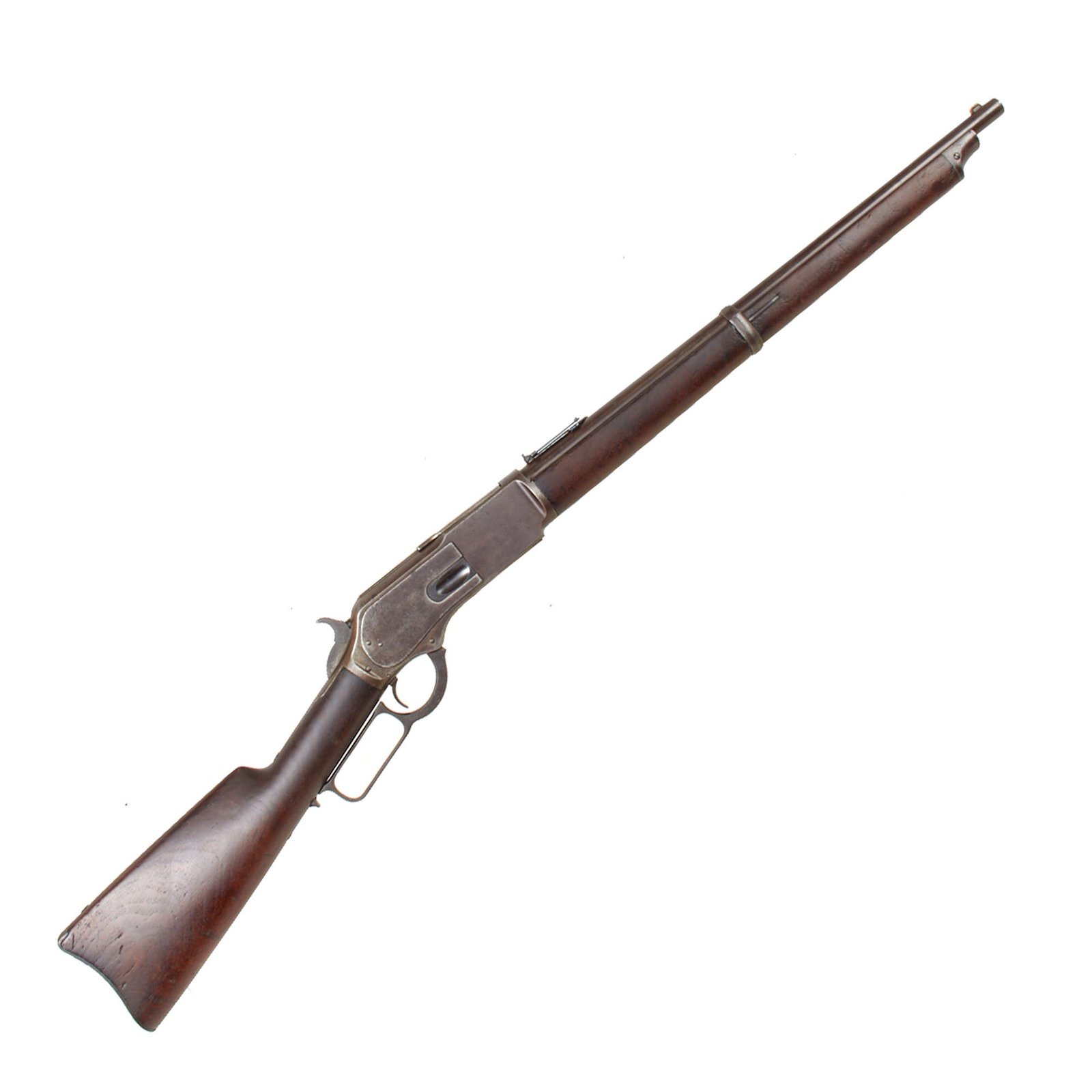 Original U.S. Rare Winchester Model 1876 "Mountie" .40-60 Saddle Ring Carbine Made in 1884 - Serial 53000