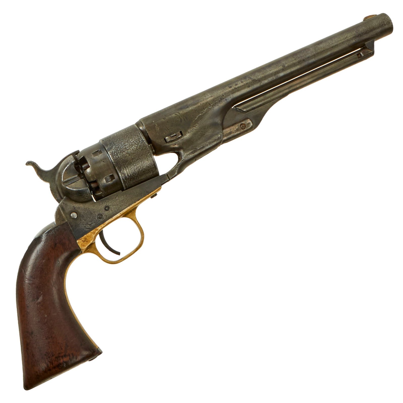 Original U.S. Indian Wars Era Colt Model 1860 Army .44cal Percussion Revolver Made in 1867 - Serial 164004