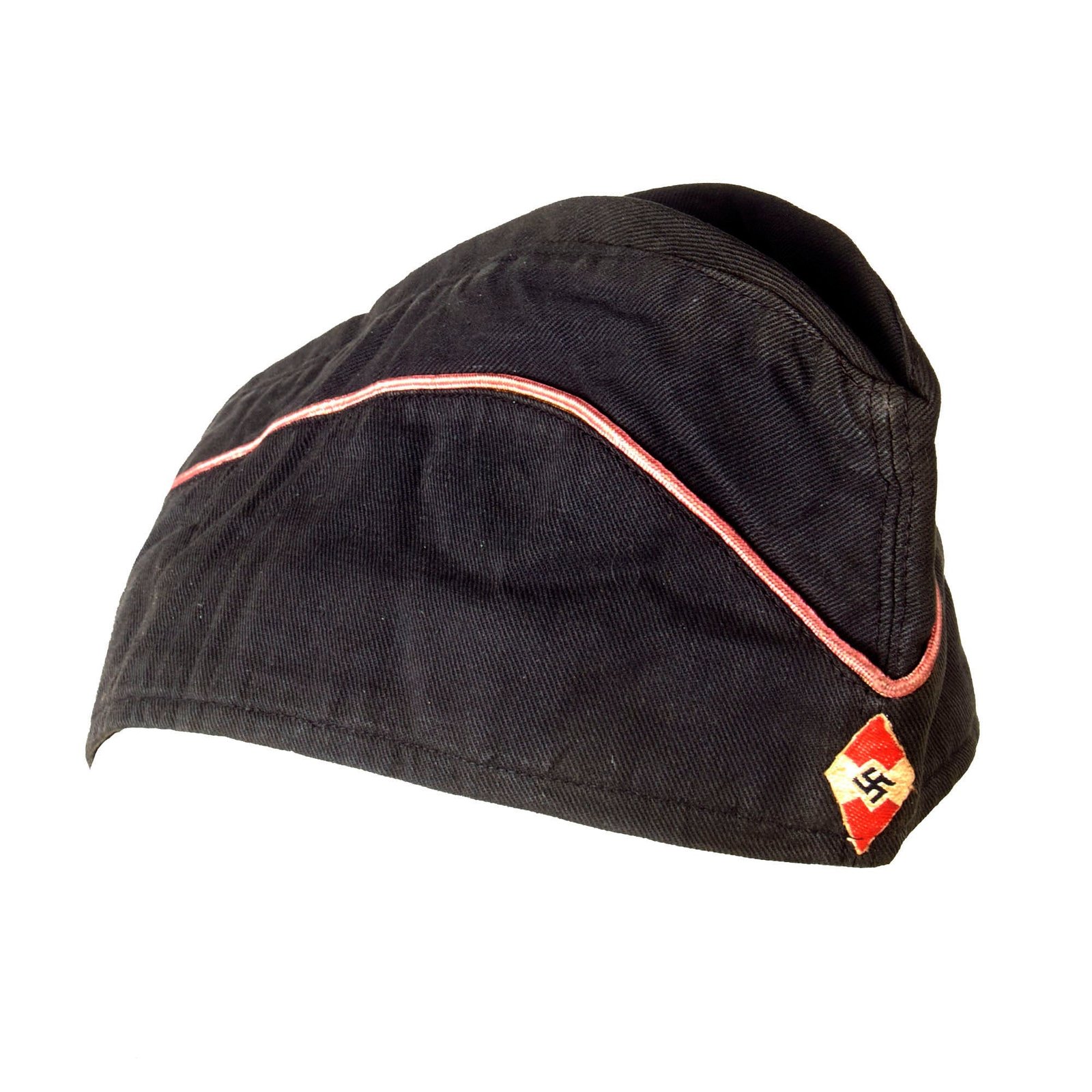 Original German WWII HJ National Youth Organization Motor-HJ Overseas Cap with RZM Tag