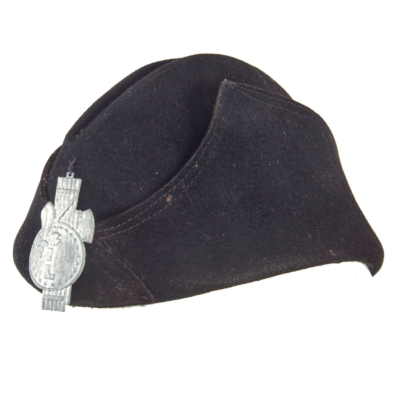 Original Italian WWII Fascist Youth GIL Overseas Cap with Cap Badge