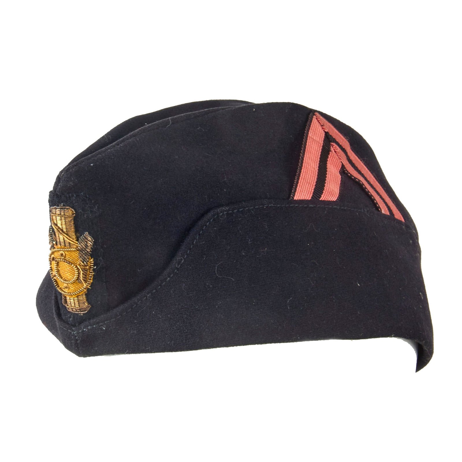 Original Italian WWII Fascist Youth GIL Overseas Cap with Rank & Cap Badge