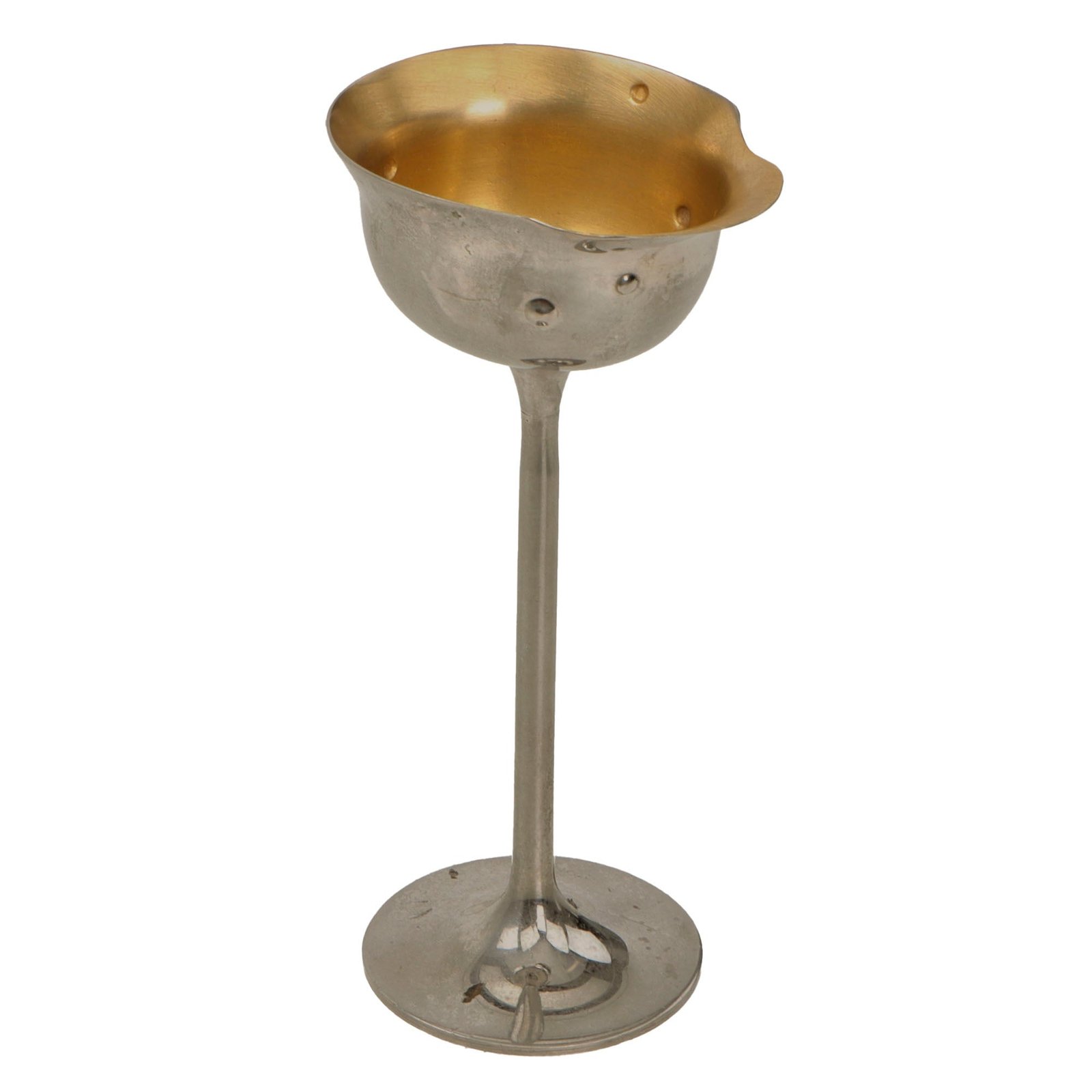 Original German WWII Era Wehrmacht Stahlhelm Cordial Schnaps Cup by Gebr. Schürmann