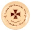 Original German WWII Heer Army 79th Infantry Division Christmas 1940 Commemorative Ceramic Plate by Villeroy & Boch