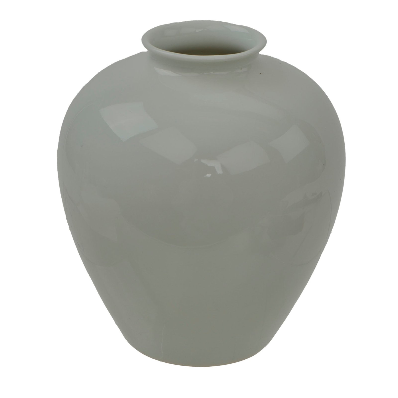 Original German WWII SS Allach Porcelain No. 502 Small White Vase