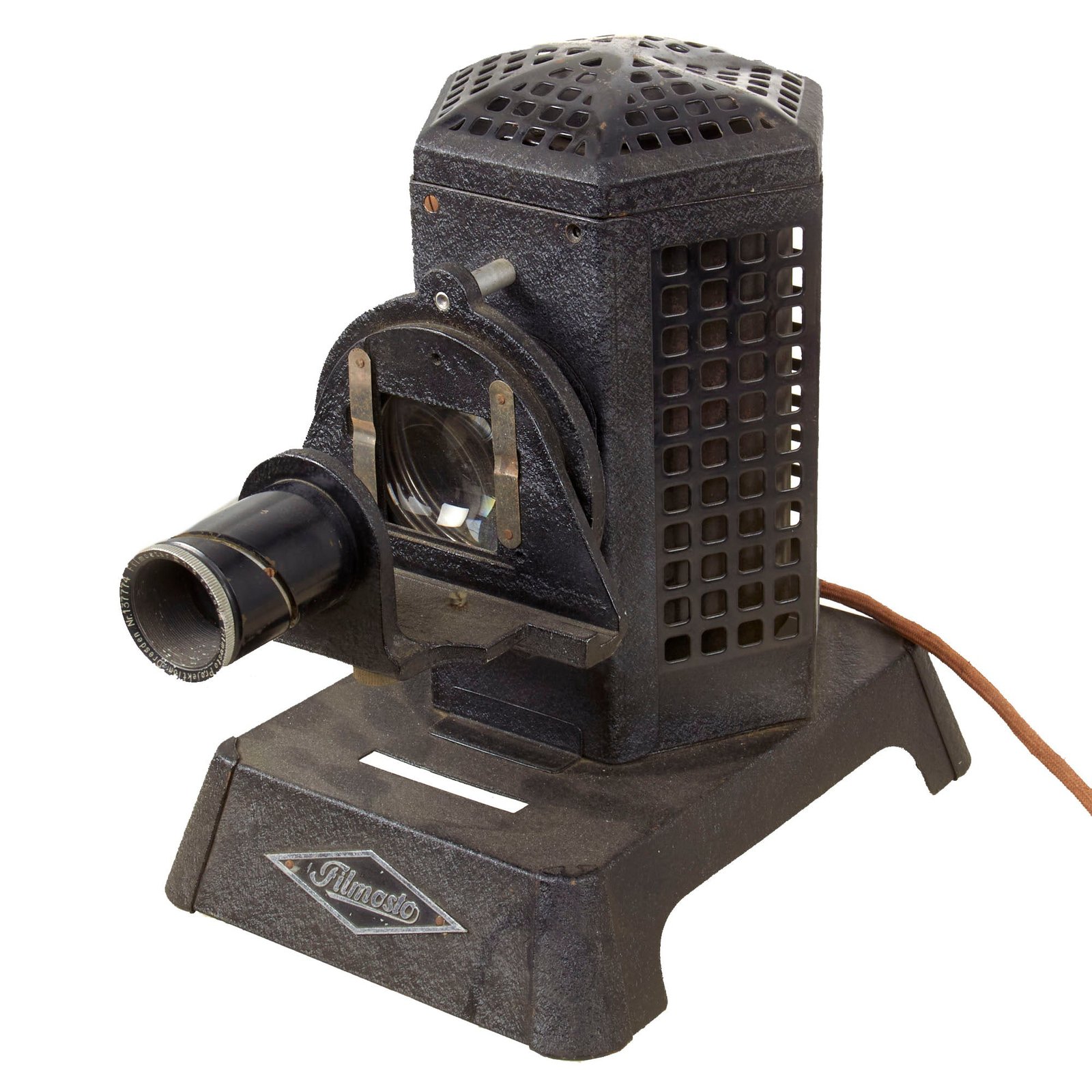 Original German WWII Era Filmosto-Projektion Dresden Projector with Intact Plug