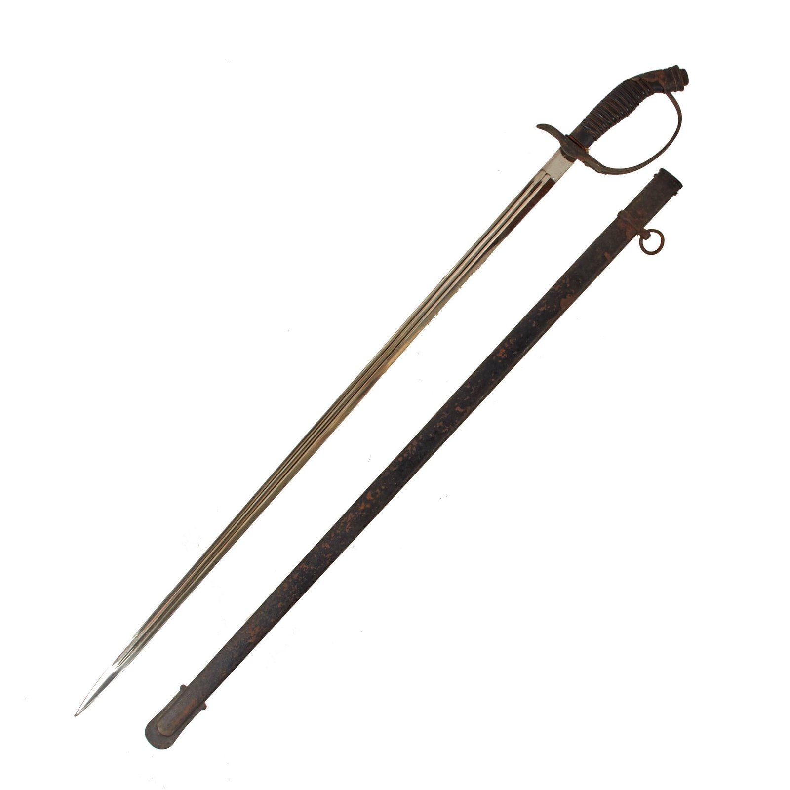 Original Imperial German WWI M-1889 Württemberg Officer’s Sword with Scabbard