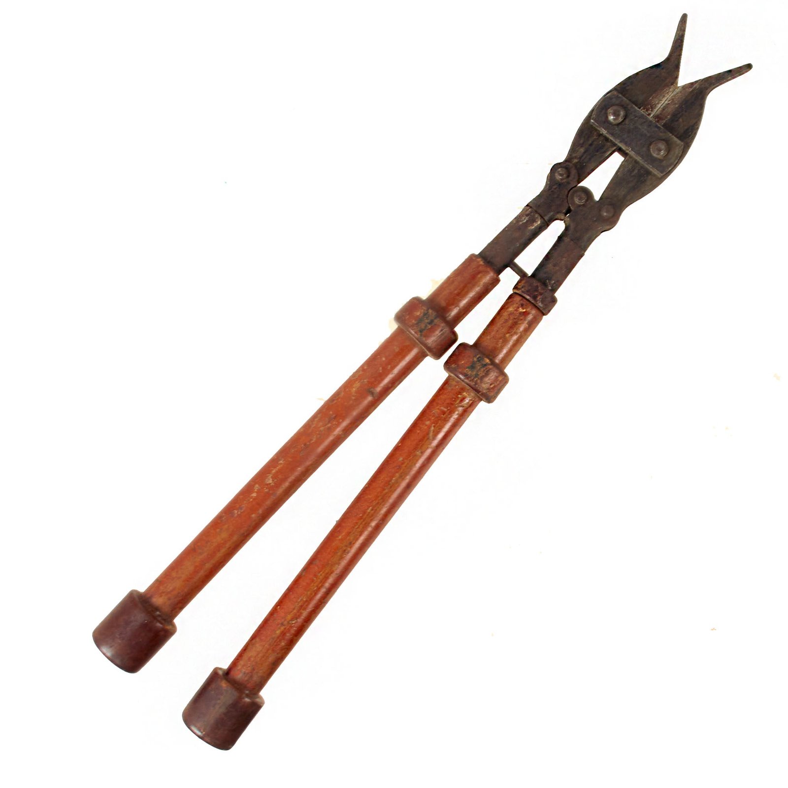 Original German WWII Long Handled Pioneer Wire Cutters - 25 Inches Long