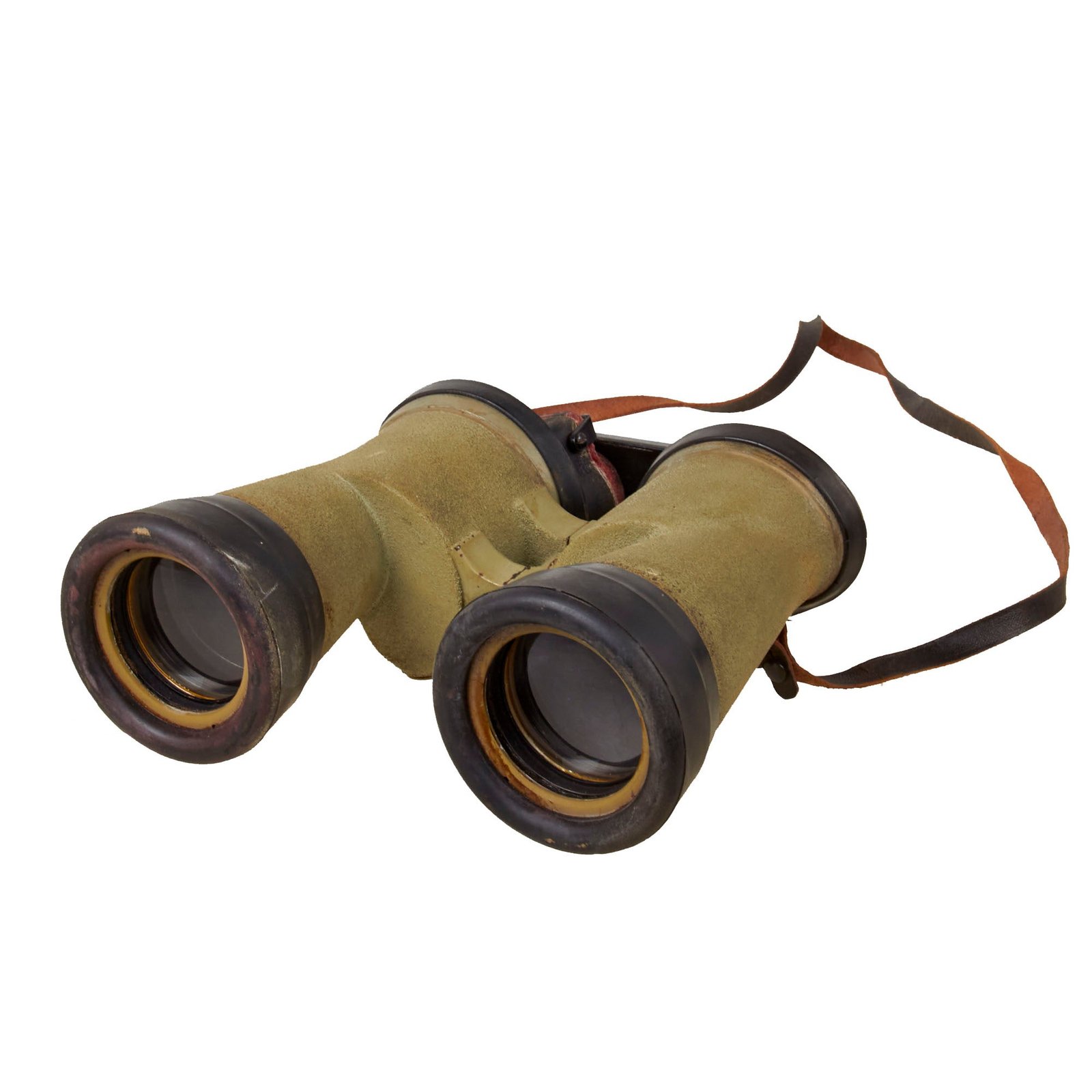 Original German WWII Kriegsmarine Navy U-Boat 7x50 Binoculars by Carl Zeiss (blc) with Eye Cover