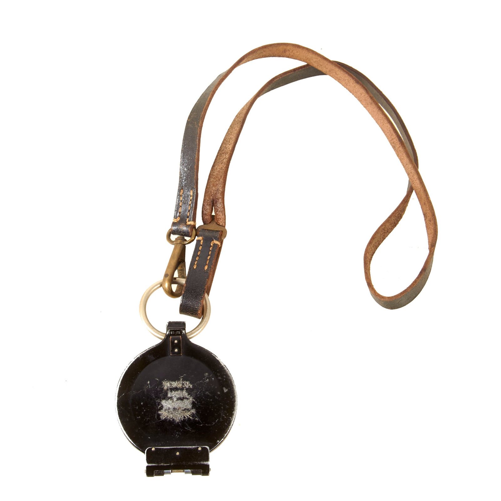 Original German WWII Busch Marching Compass with Original Strap