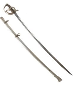 Original Imperial German Pre-WWI Named Dragoon Officer’s Saber with Unit Marking & Matching Scabbard by M. Neumann Berlin - H. Peineman, 1. Eskadron, Hannoversches Dragoner-Regiment Nr. 16