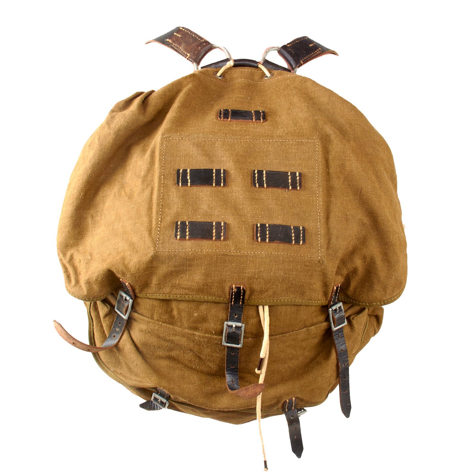 Original German WWII Gebirgsjäger Mountain Trooper M31 Tornister Backpack by Rudolf Kurz - Dated 1941