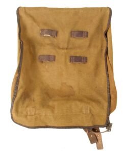 Original German WWII Named HJ Youth Tornister Backpack with Shoulder Straps & Unit Marking - Otto Traus