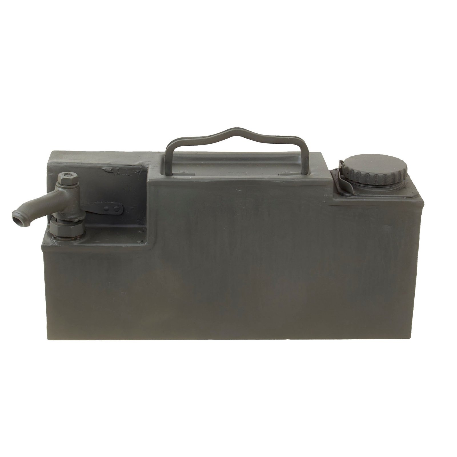 Original WWI German Maxim Machine Gun Water Can - Repainted