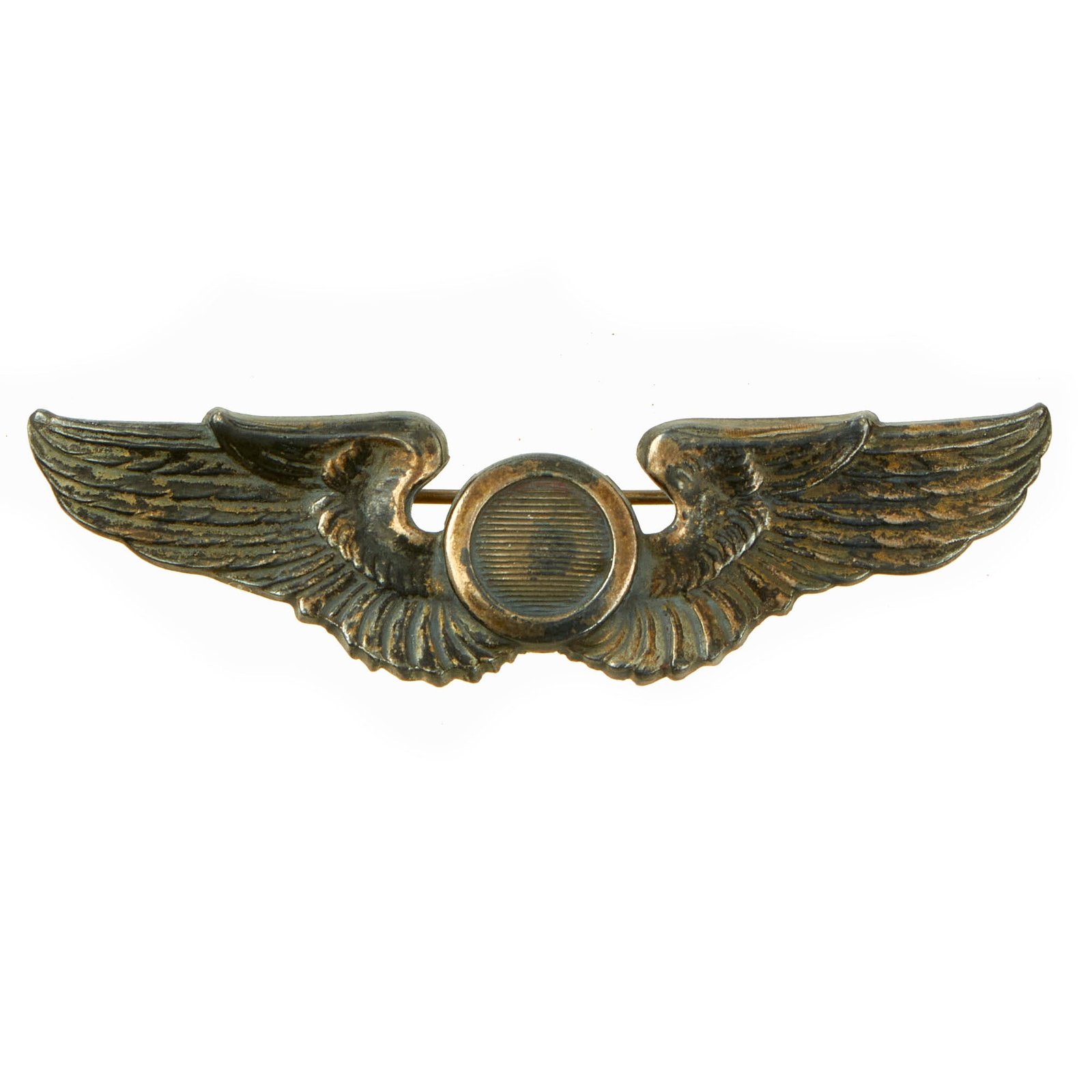 Buy Original U.S. WWII US Army Air Forces Combat Observer Badge - Solid Back | Original Firearms Antique For Sale