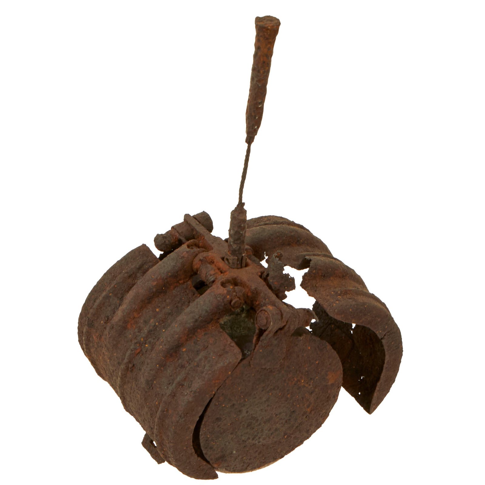 Buy Original German WWII Inert Butterfly Bomb SD-2 Sprengbombe Dickwandig 2 kg in Relic Condition | Original Firearms Antique For Sale