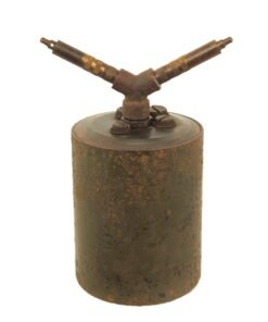 Buy Original German WWII Inert 1940 dated Bouncing Betty S-Mine by Fritz Weber & Co. Metallwaren und Laternenfabrik, Berlin with Shrapnel | Original Firearms Antique For Sale