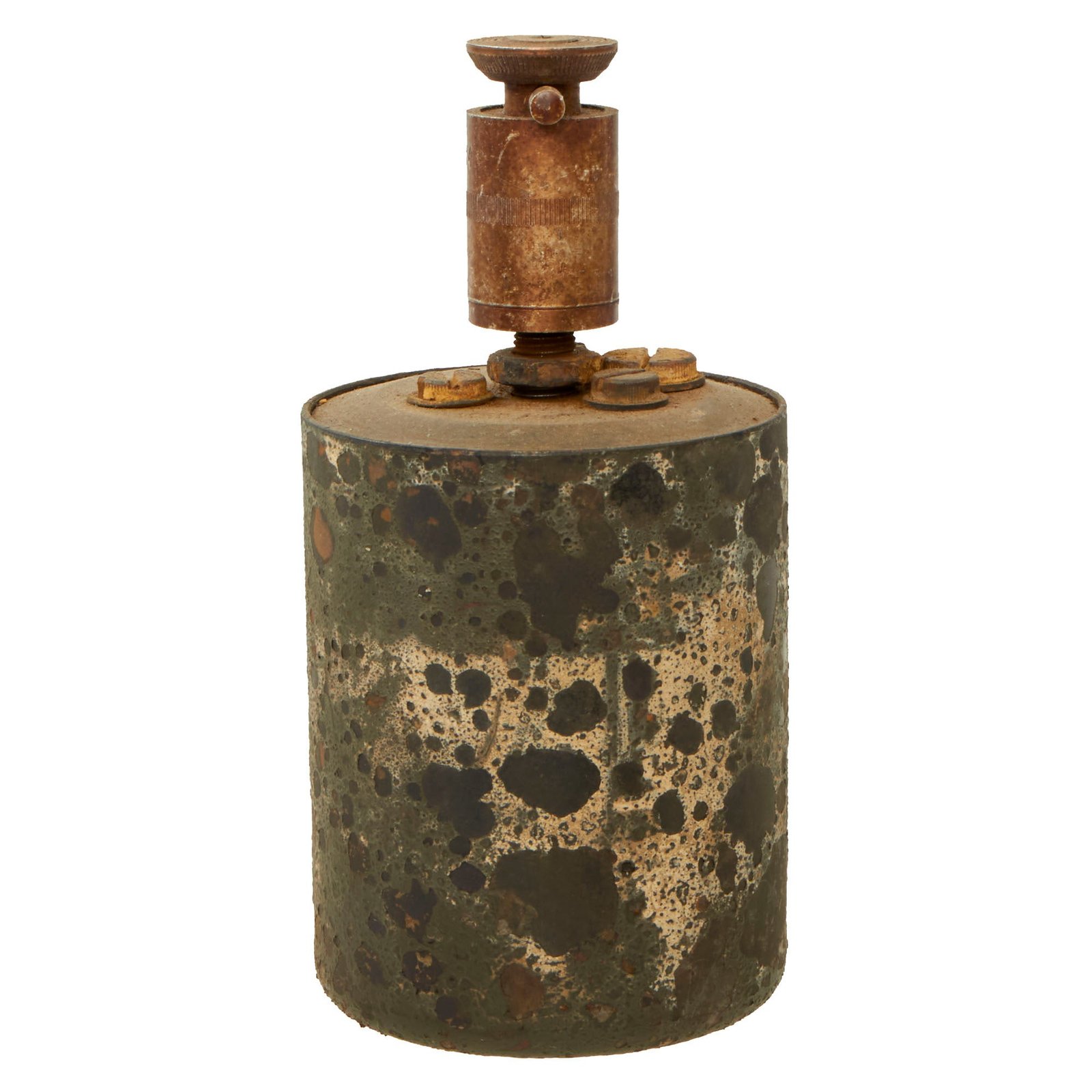 Buy Original WWII German 1939 dated Bouncing Betty S-Mine with Shrapnel and Pressure 35 Fuse | Original Firearms Antique For Sale