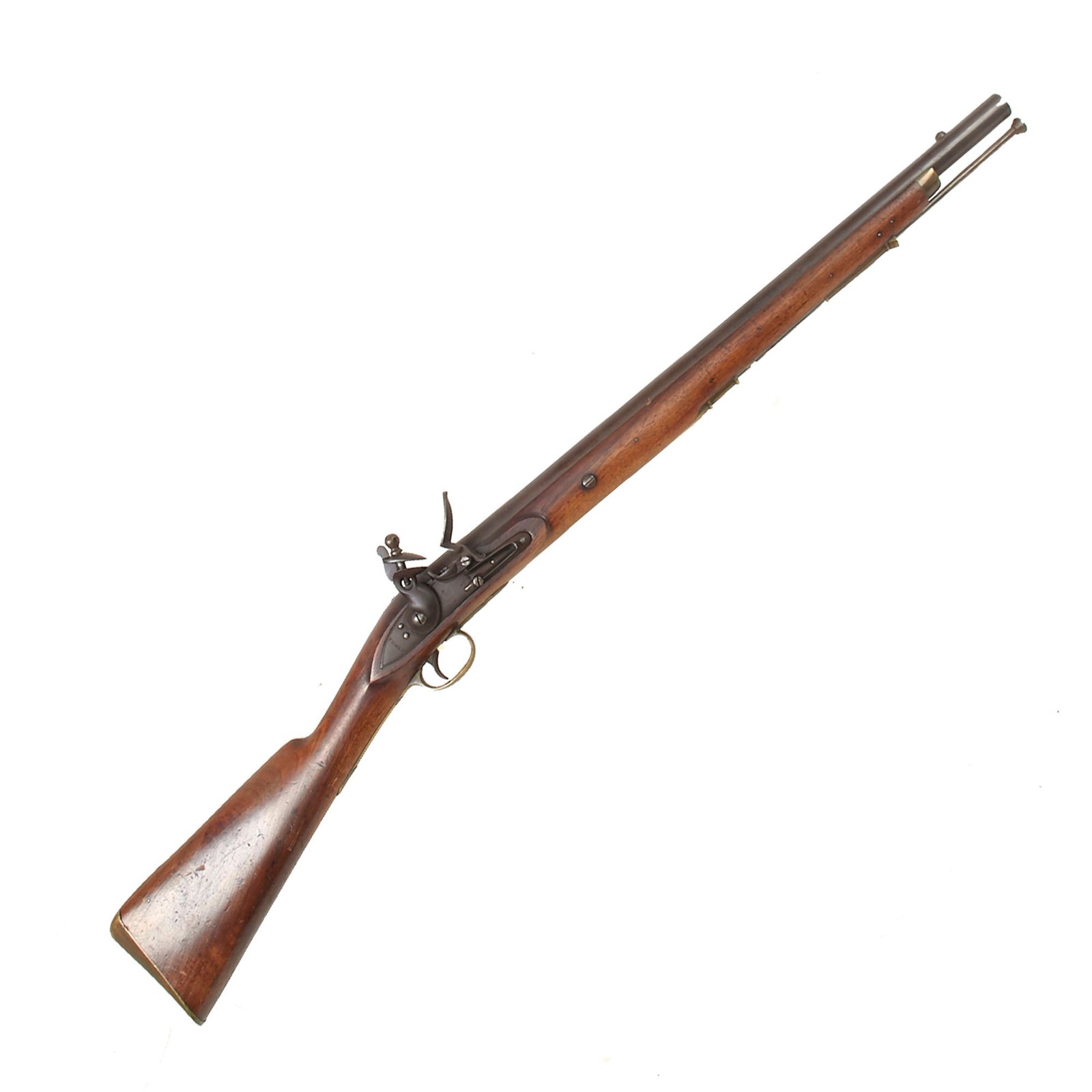 Buy Original British Tower Flintlock Short .75cal Musket marked II770 with Saddle Ring and Bar - Circa 1820 | Original Firearms Antique For Sale