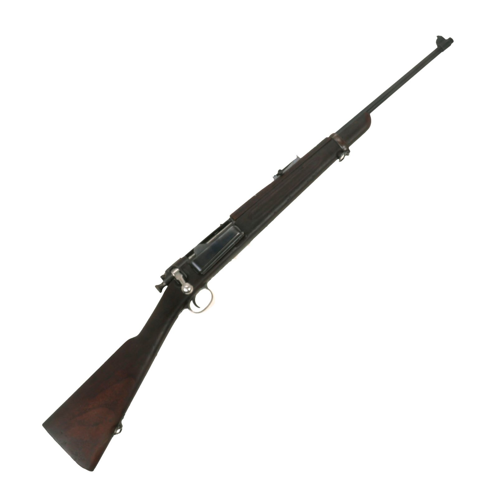 Buy Original U.S. Springfield Model 1896 Krag-Jørgensen Rifle Converted to Sporting Carbine Serial 71487  - Made in 1897 | Original Firearms Antique For Sale