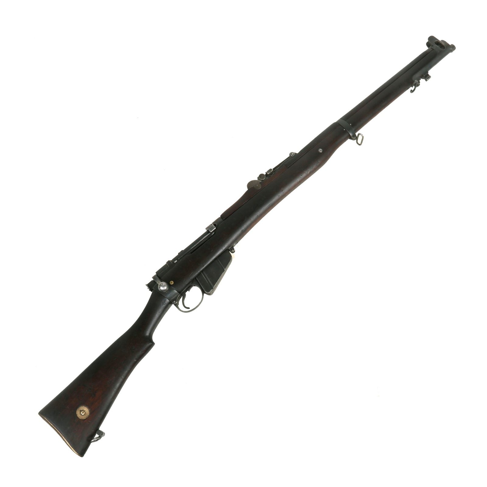 Buy Original British WWI & WWII Lee-Enfield MkI Dated 1897 Converted to S.M.L.E. in 1906 and then to .22 Trainer - Serial P 30978 | Original Firearms Antique For Sale
