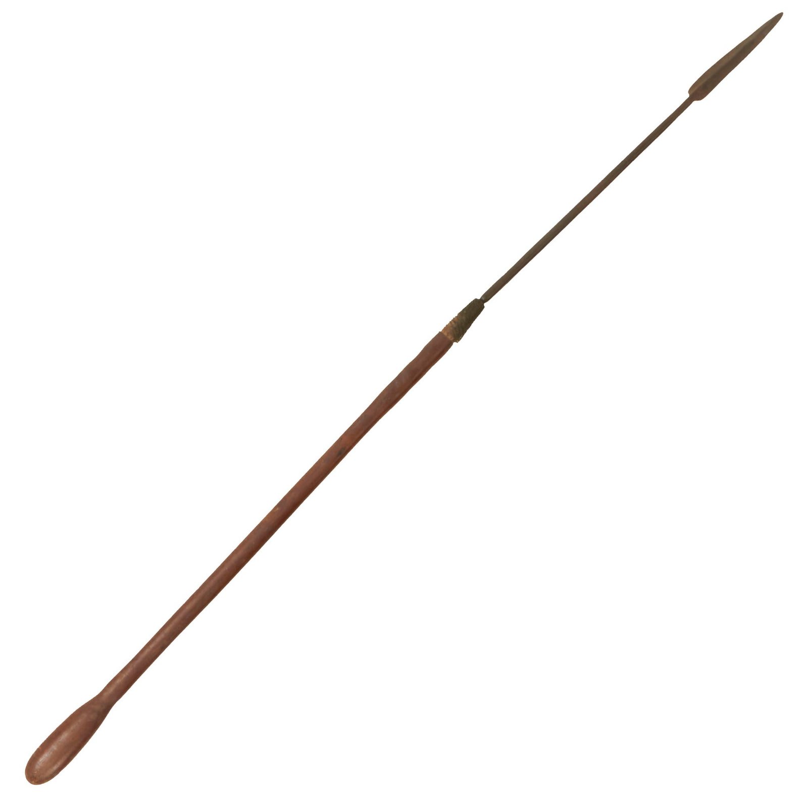 Buy Original Victorian Era Zulu War Isijula Short Throwing Spear - Circa 1879 | Original Firearms Antique For Sale