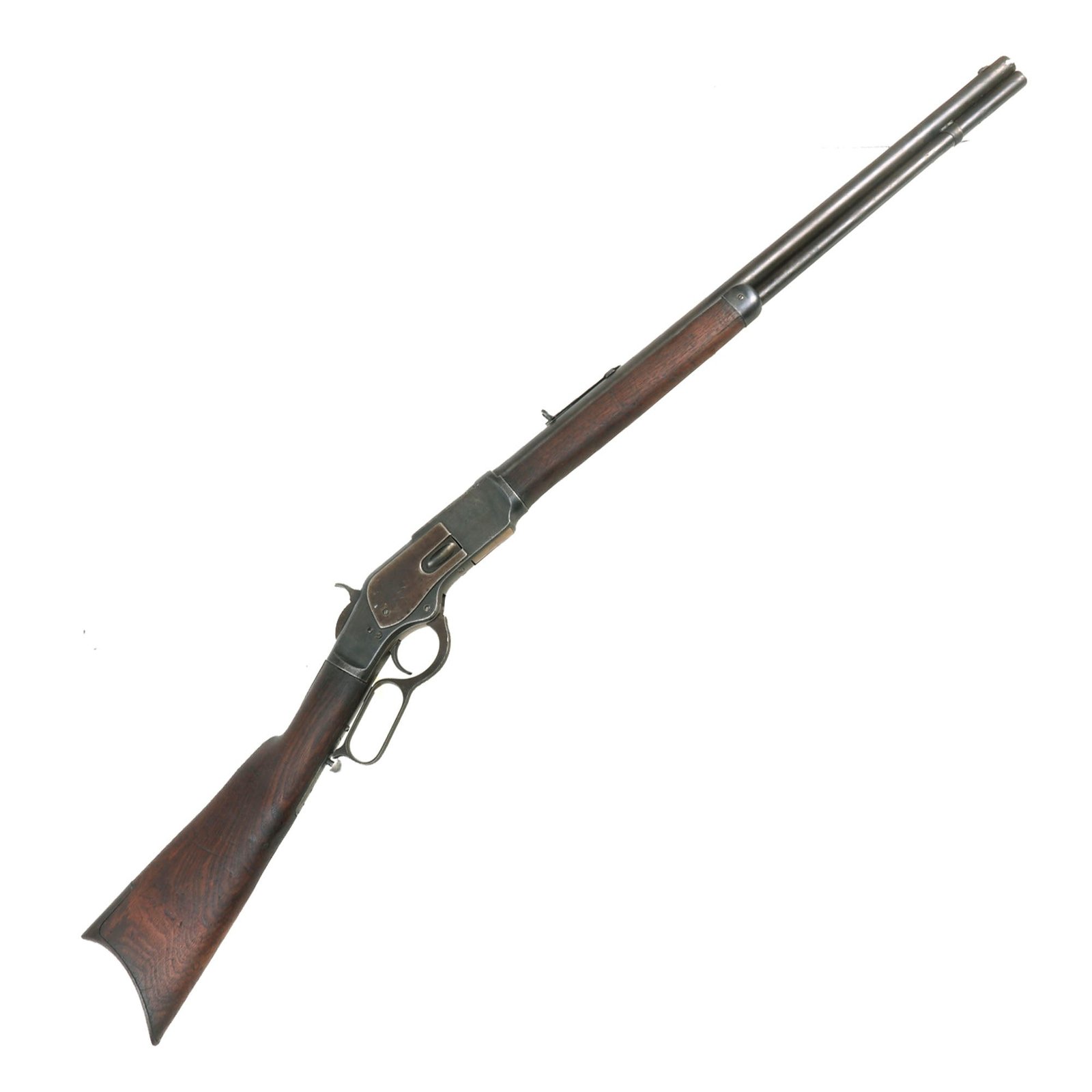Buy Original U.S. Winchester First Model 1873 .44-40 Lever Action Repeating Rifle with Round Barrel Serial 7945 - Made in 1875 | Original Firearms Antique For Sale