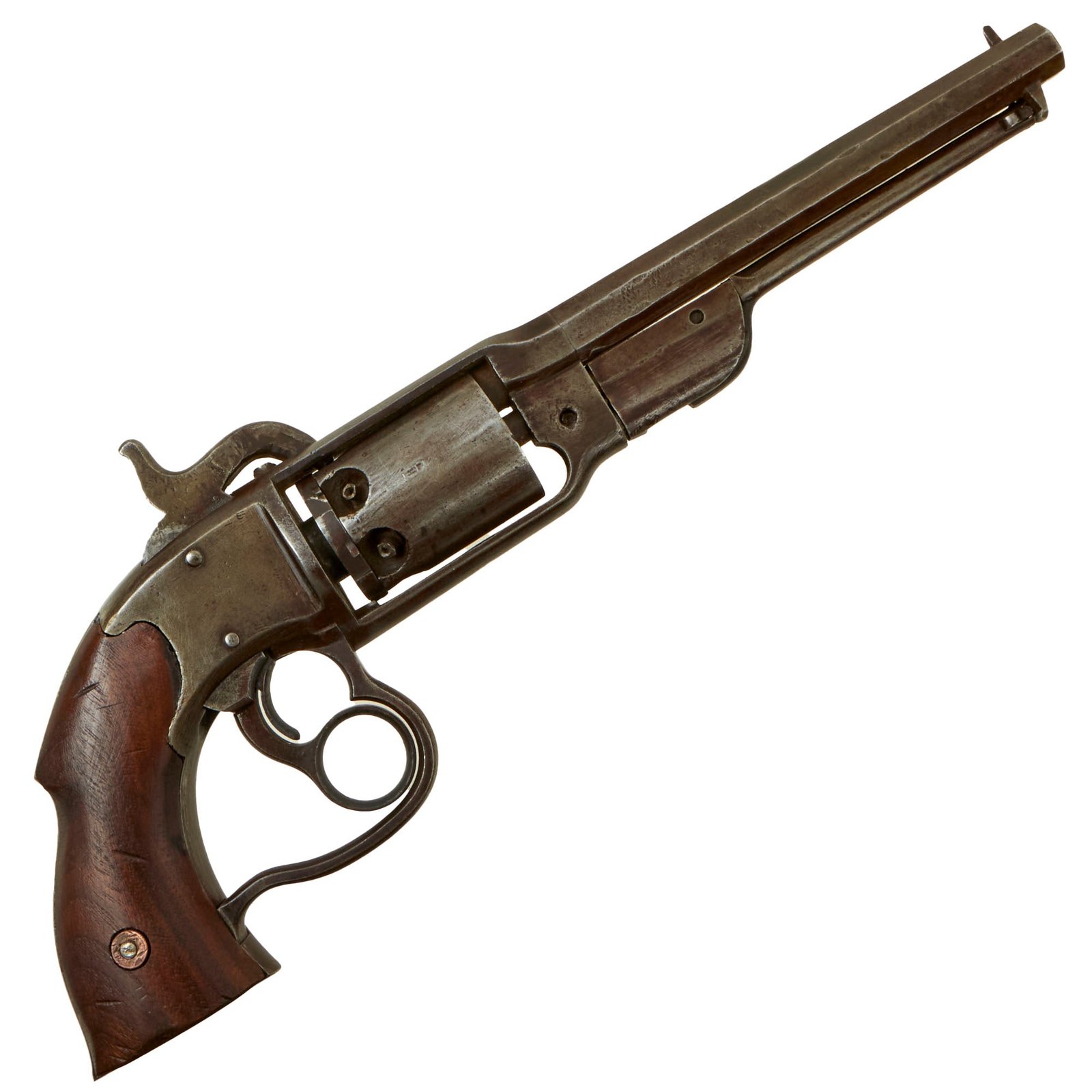 Buy Original U.S. Civil War Savage 1861 Navy Model .36 Caliber Percussion Revolver - Serial 4754 | Original Firearms Antique For Sale
