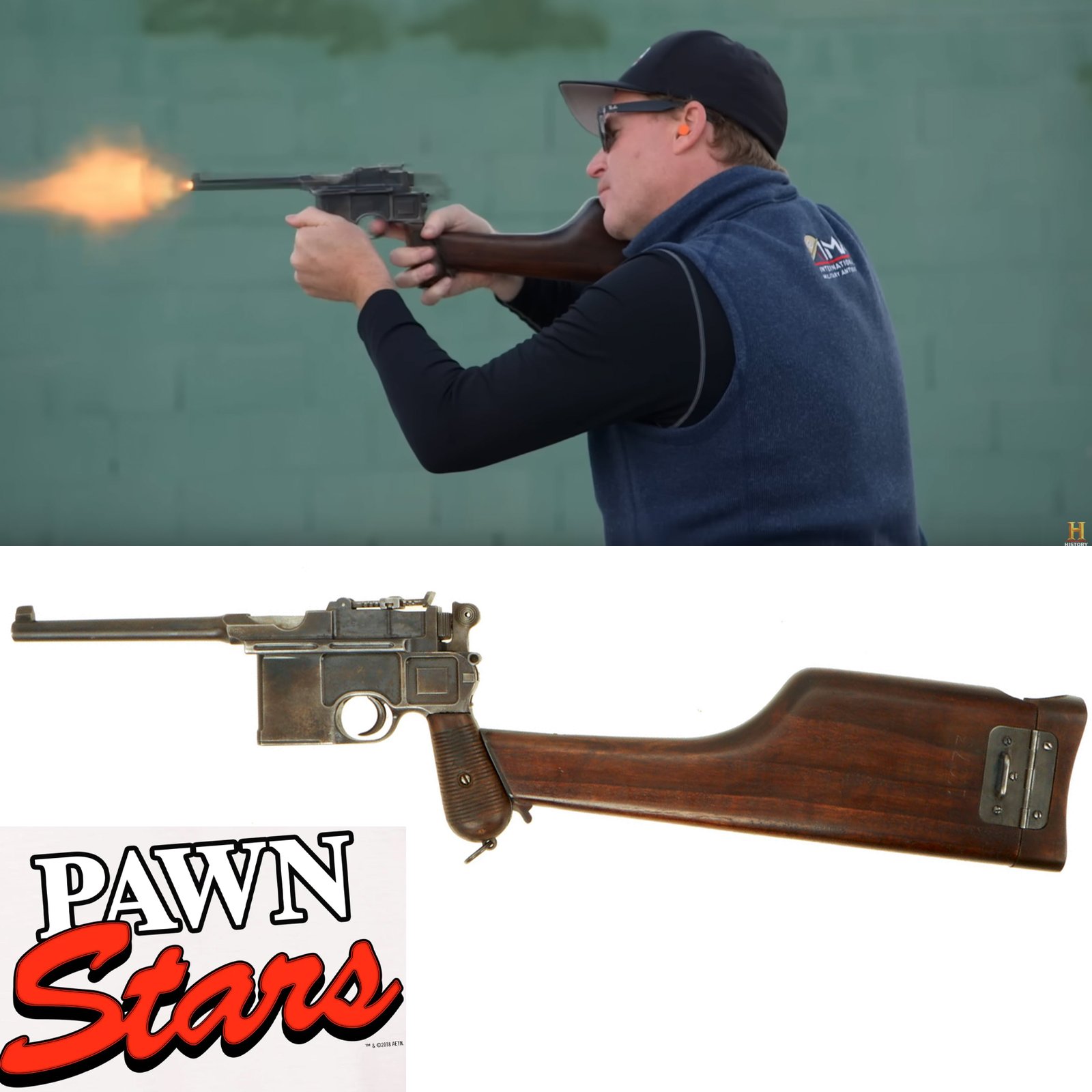 Buy Original German WWI Antique 1897 Mauser C96 Broomhandle Cone Hammer Semi-Automatic Pistol  - As Seen on History Channel Pawn Stars | Original Firearms Antique For Sale
