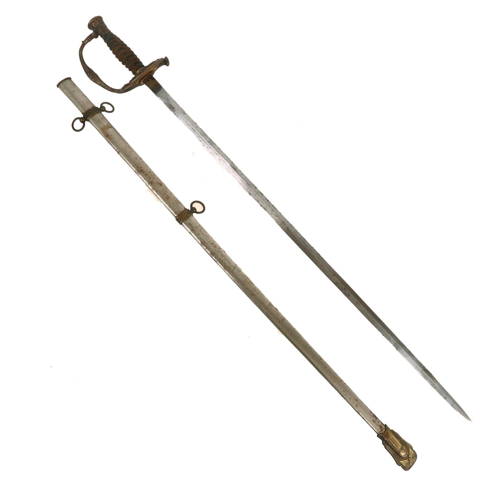 Buy Original U.S. Civil War Era M1860 General Officer's Dress Sword & Scabbard | Original Firearms Antique For Sale
