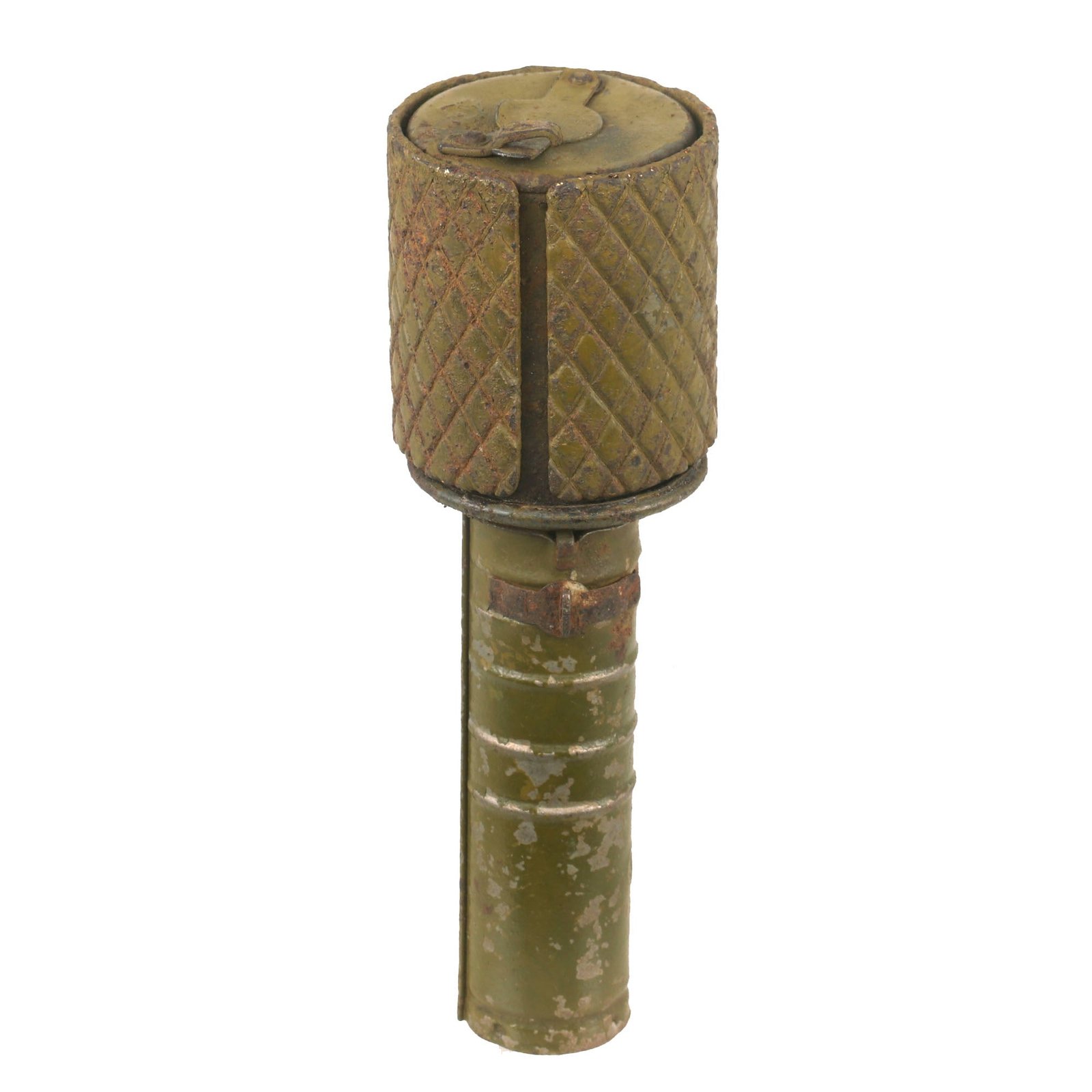 Buy Original WWII Soviet RGD-33 Inert Stick Grenade with Fragmentation Sleeve | Original Firearms Antique For Sale