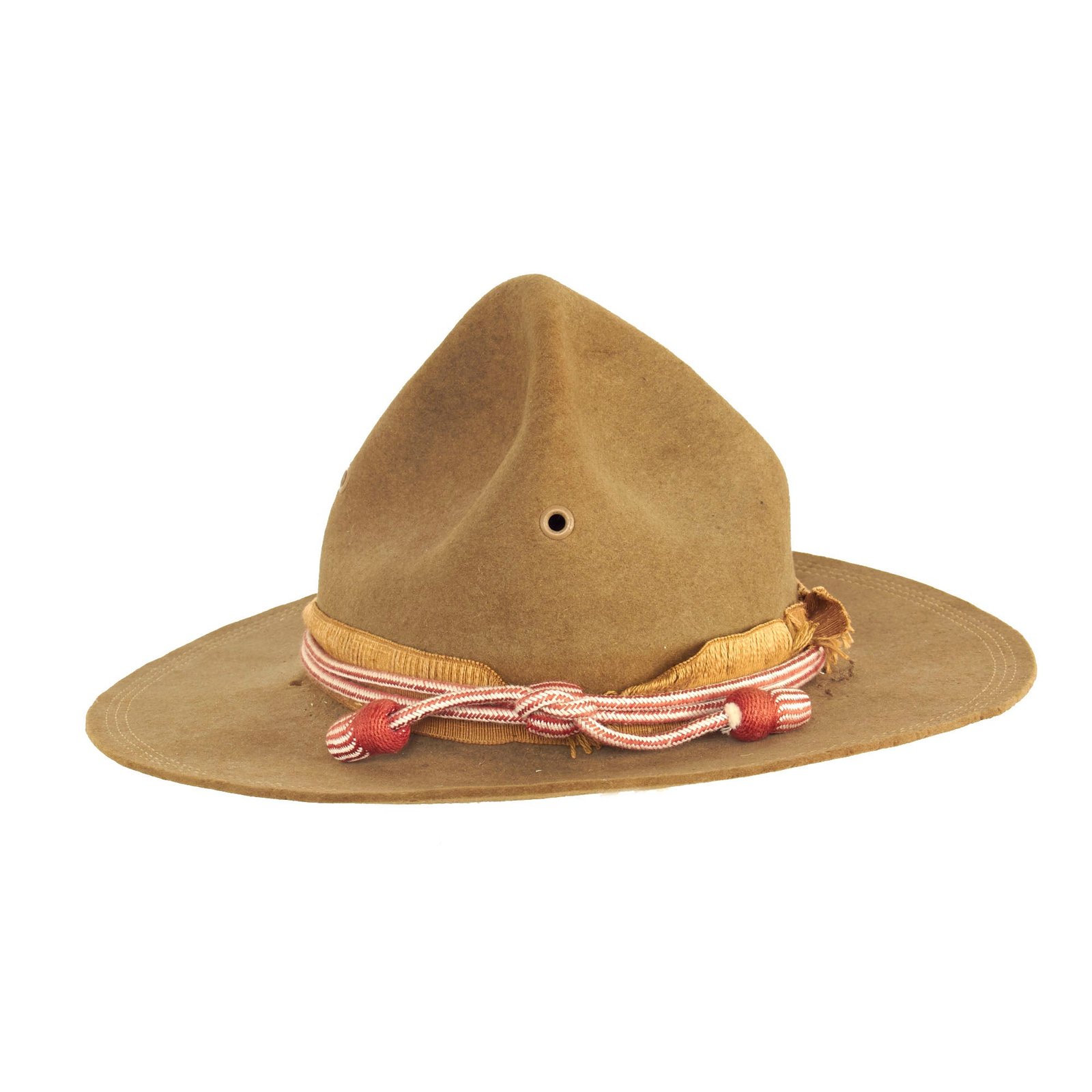 Buy Original U.S. WWI US Army M1911 Felt Campaign Hat With Engineers Cord - Size 6 ⅞ | Original Firearms Antique For Sale