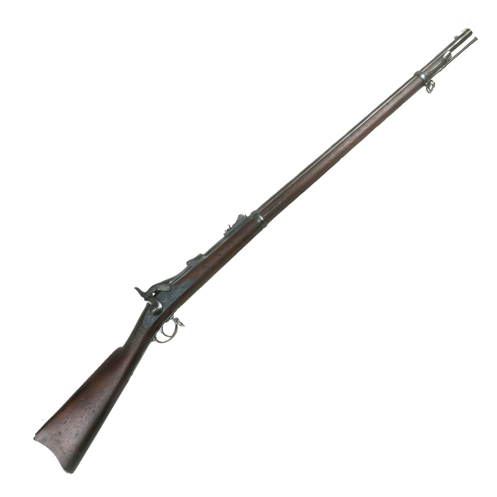 Buy Original U.S. Springfield Trapdoor Model 1873 Rifle with Standard Ramrod Made in 1881 - Serial 153930 | Original Firearms Antique For Sale