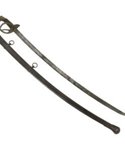 Buy Original U.S Civil War German Made M-1840 "Wrist Breaker" Heavy Cavalry Saber by W. Walscheid Solingen | Original Firearms Antique For Sale