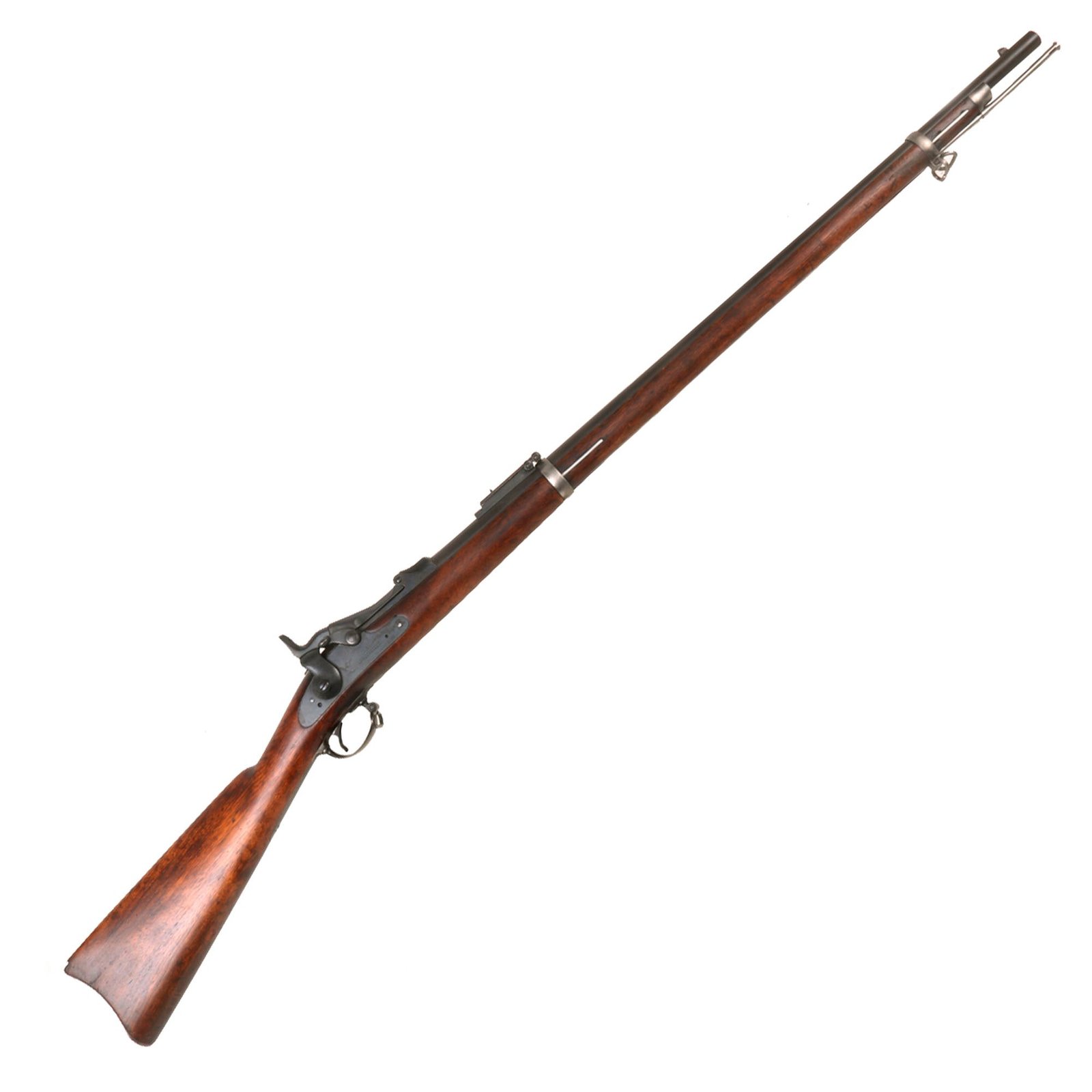 Buy Original U.S. Springfield Trapdoor Model 1884 Rifle with Standard Ramrod made in 1889 - Serial 429975 | Original Firearms Antique For Sale