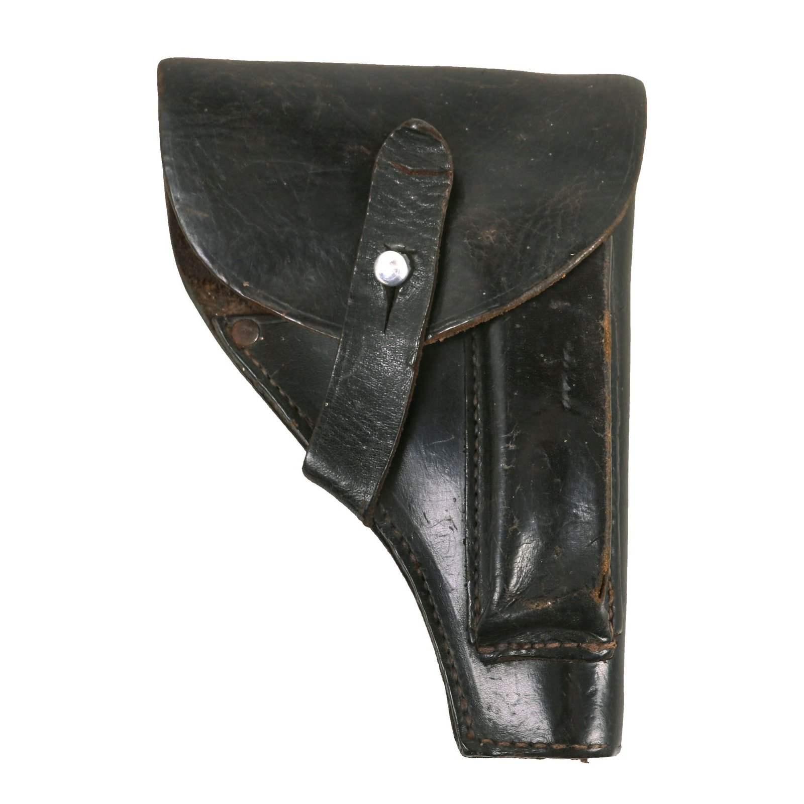 Buy Original German WWII French Occupation Made Unique Pistol Holster with Waffenamt Stamp | Original Firearms Antique For Sale
