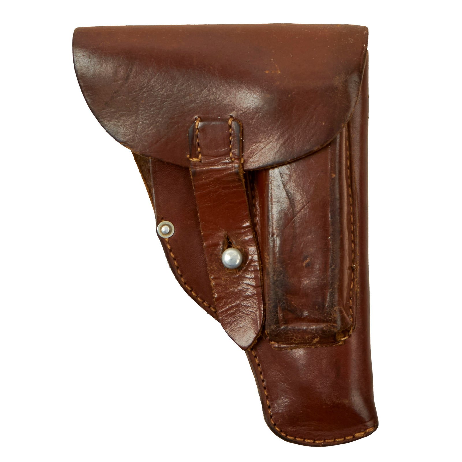Buy Original German WWII .32 Caliber Pistol Holster by Schambach & Co. with Stamped Pistol Serial Number - Dated 1941 | Original Firearms Antique For Sale
