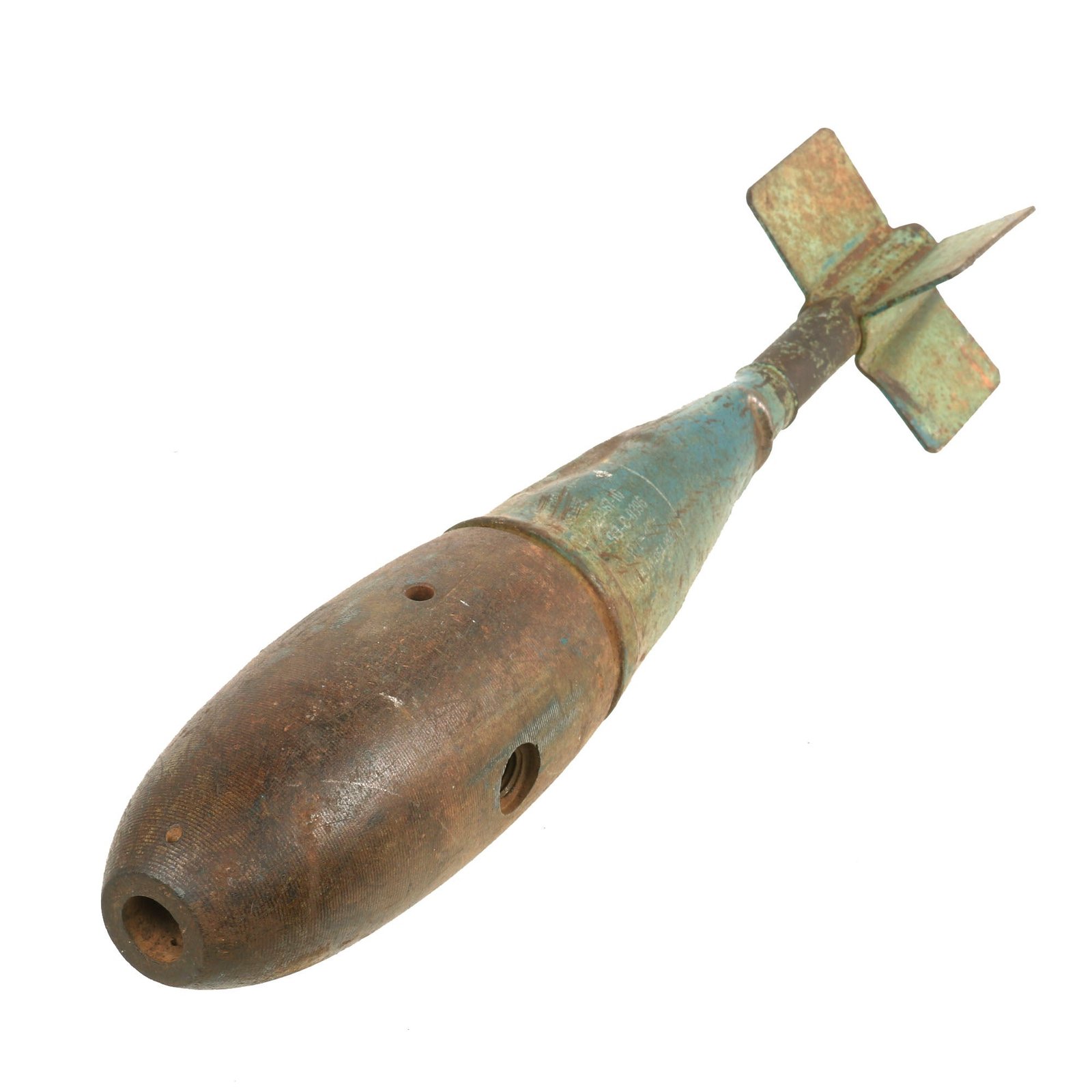 Buy Original Vietnam War Era U.S. Navy MK76 Inert 25LB Practice Bomb | Original Firearms Antique For Sale