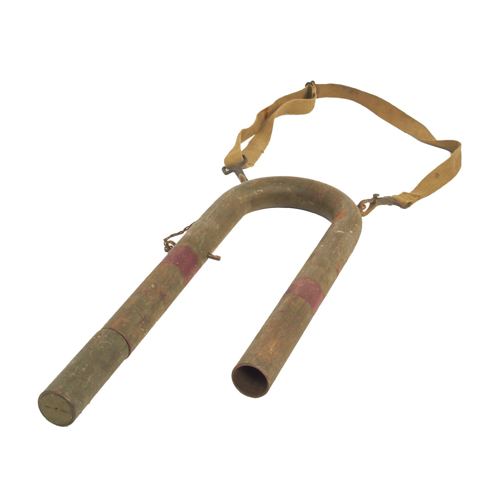 Buy Original WWI / WWII U.S. Gas Alert Trench Gong Alarm | Original Firearms Antique For Sale