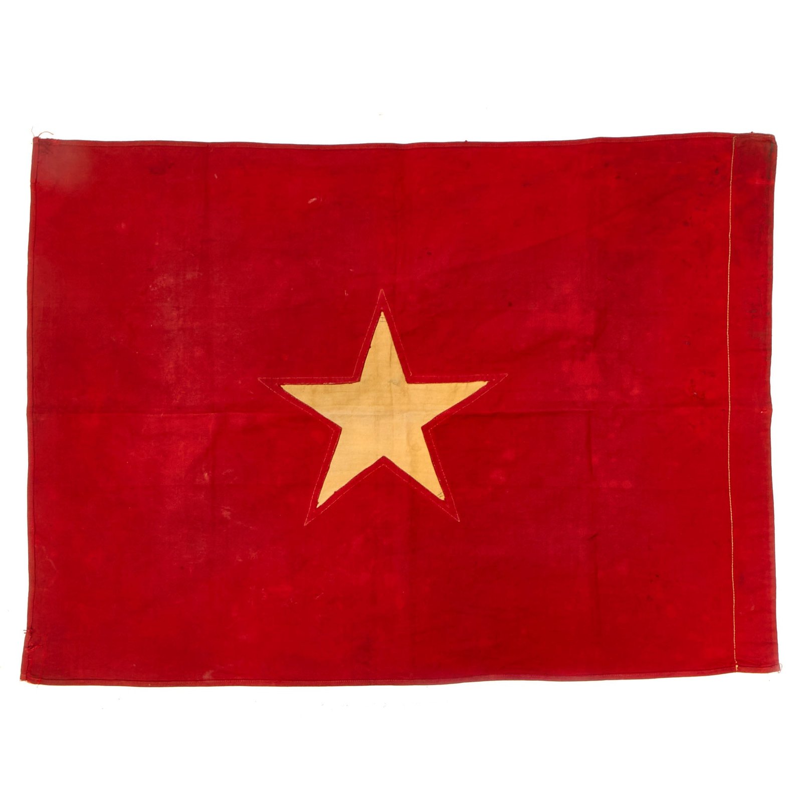 Buy Original U.S. Vietnam War Bringback North Vietnamese People’s Army Flag - 22” x 30” | Original Firearms Antique For Sale