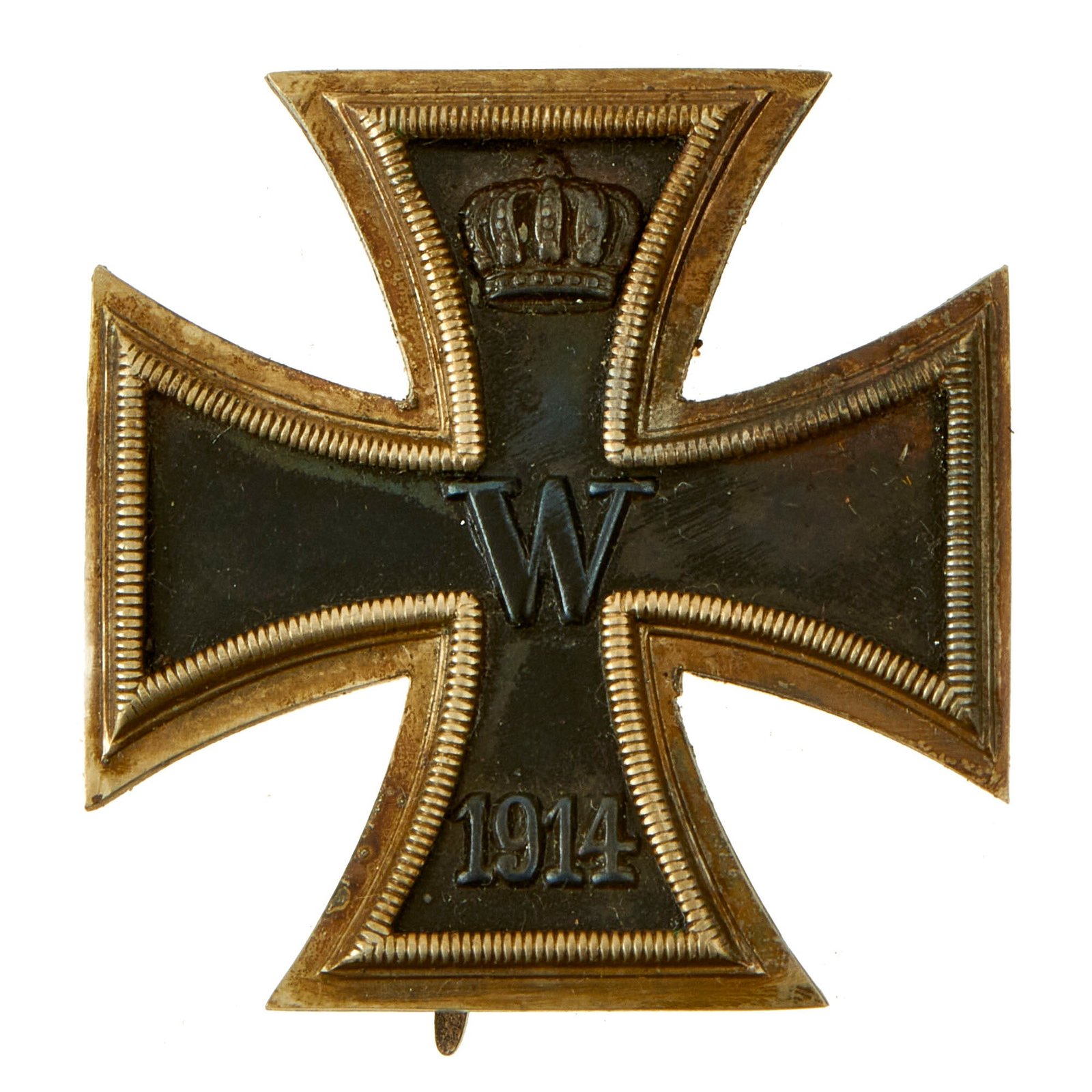 Buy Original German WWII Reissue Prussian Iron Cross First Class 1914 by Paul Meybauer of Berlin - EKI | Original Firearms Antique For Sale