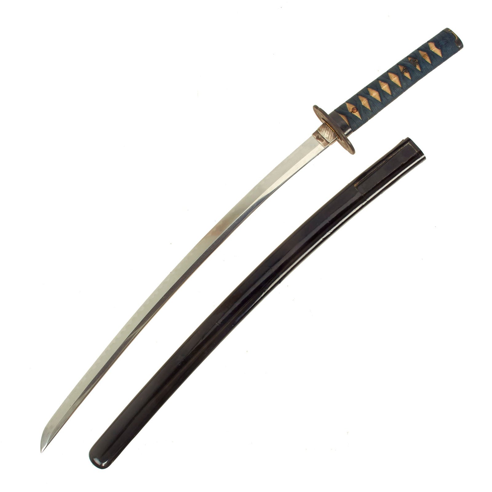 Buy Original 18th Century Edo Period Japanese Handmade Wakizashi Short Sword by MUNEHISA with Lacquered Scabbard | Original Firearms Antique For Sale