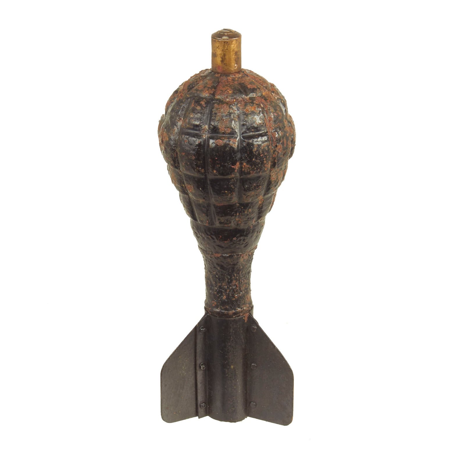 Buy Original German WWI First Pattern Granatenwerfer 16 Grenade Thrower Inert Fragmentation Round | Original Firearms Antique For Sale