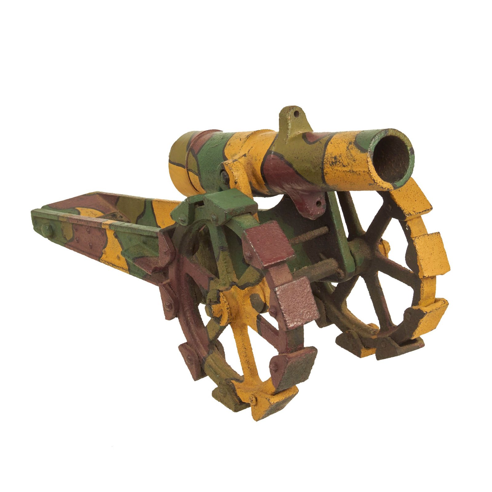 Buy Original U.S. Late WWI to Immediate Post War Era German 21 cm Mörser 16 Heavy Howitzer Cast Iron Toy Cannon by David  N. Carlin | Original Firearms Antique For Sale