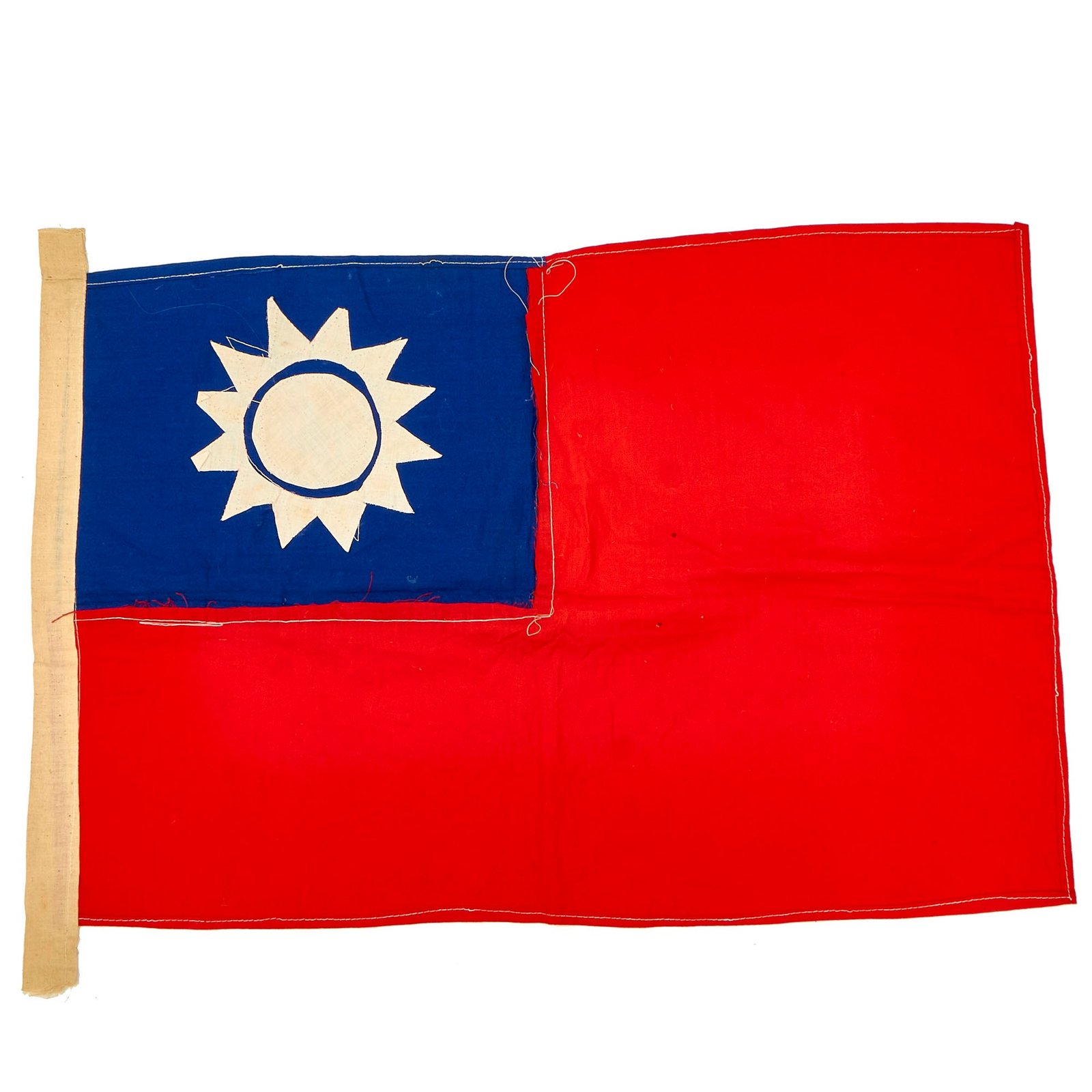 Buy Original Chinese WWII National Flag of the Republic of China - 26 ½” x 21” | Original Firearms Antique For Sale