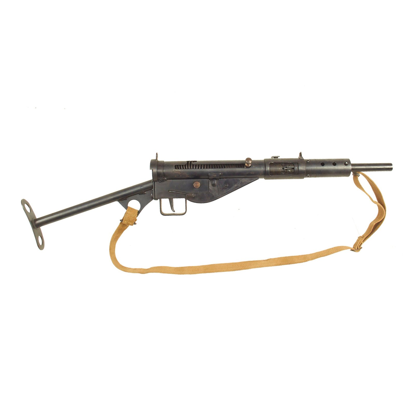 Buy Original British WWII Replica Sten MkII Cap Plug Firing Submachine Gun by MGC Japan with Sling | Original Firearms Antique For Sale