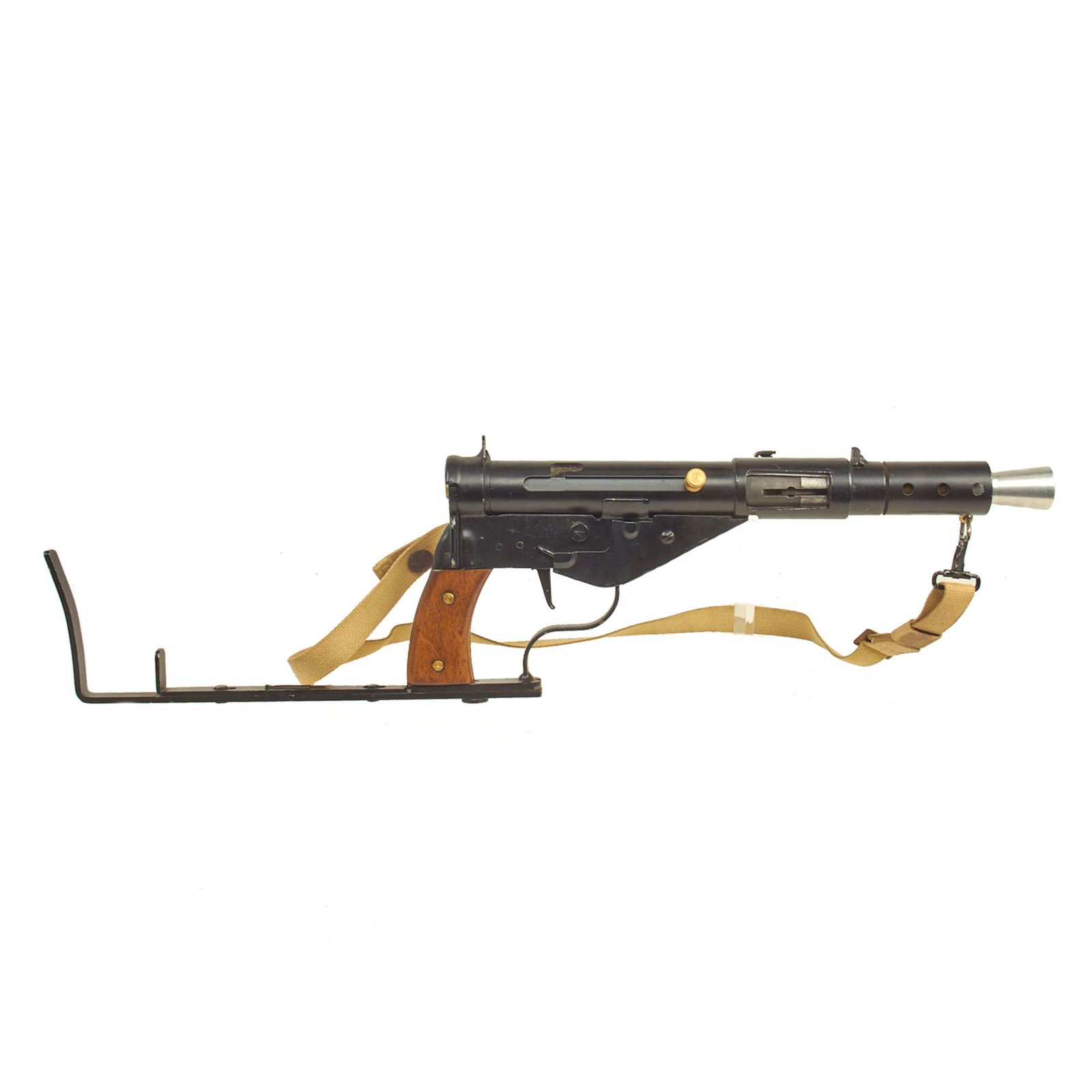 Buy Original British WWII Prototype Sten MkIVA Dummy Gun with Magazine - Fabricated from Original and New-Made Parts | Original Firearms Antique For Sale